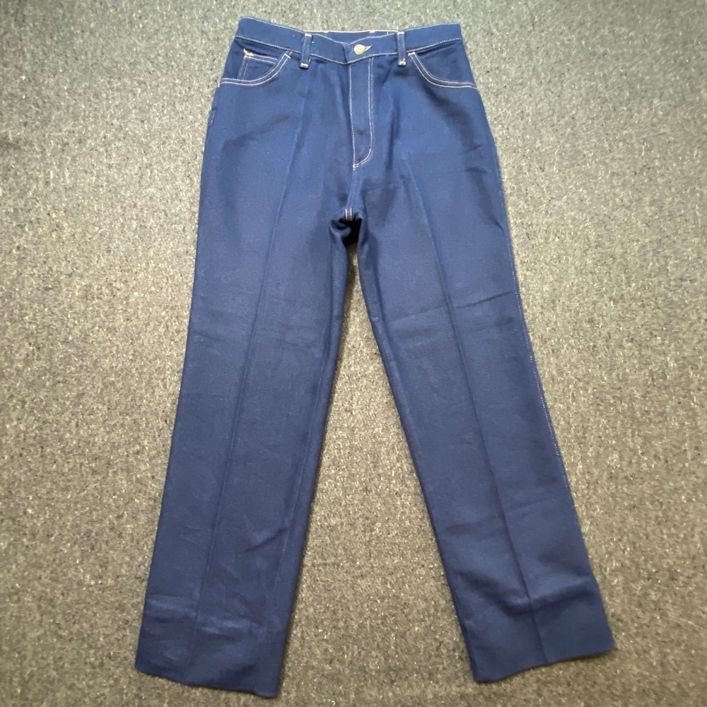 Wrangler Jeans 14 Womens Blue High Rise Straight Leg Vintage Misses Fit Indigo